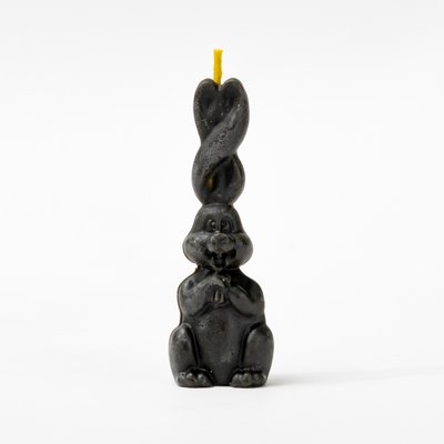 Candle "Bunny", Black, M