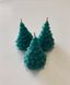 Candle from soy wax "Christmas tree", Green, XS